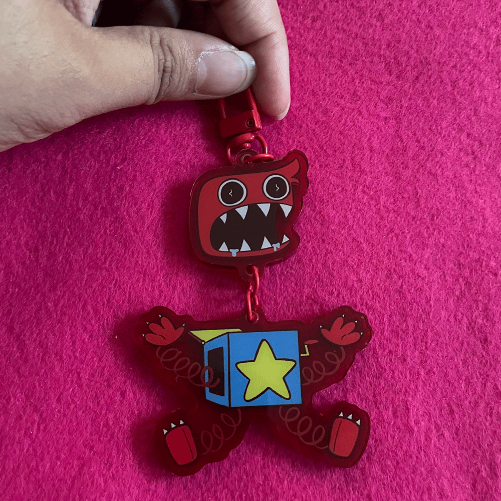 Image of Boxy Boo Double-sided Charm