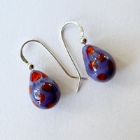 Image 3 of Purple with Orange Drops