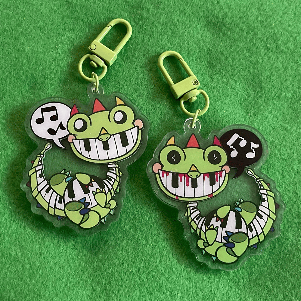 Image of Pianosaurus Double-sided Charm