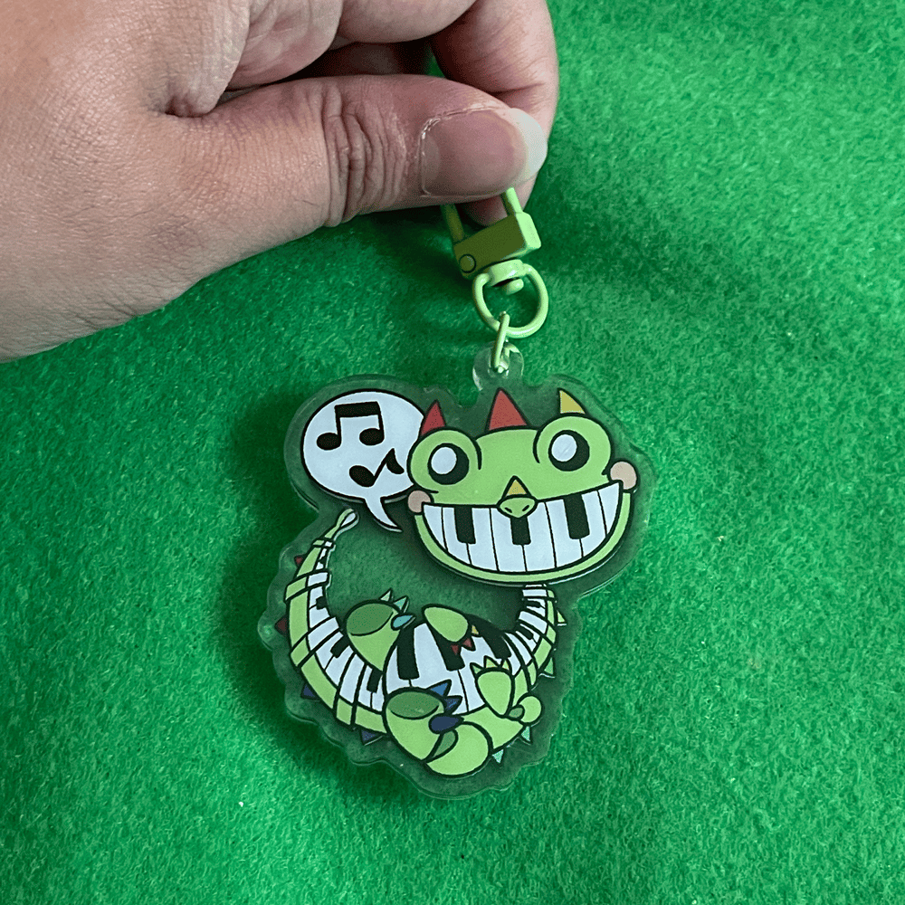 Image of Pianosaurus Double-sided Charm