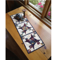 IRISH STARS TABLE RUNNER by Carolyn Griffin for Cut Loose Press