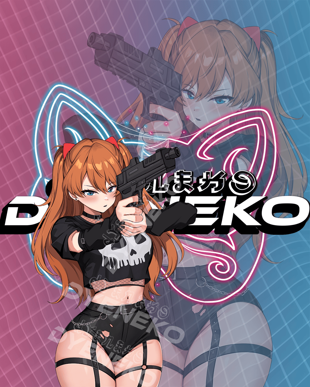Asuka Eva Stickers