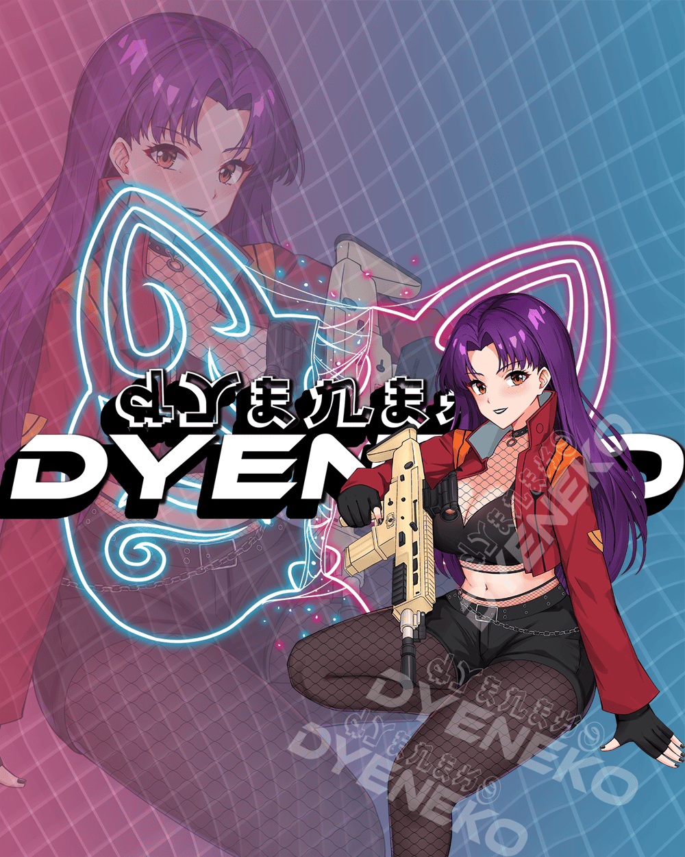 Misato Eva Stickers