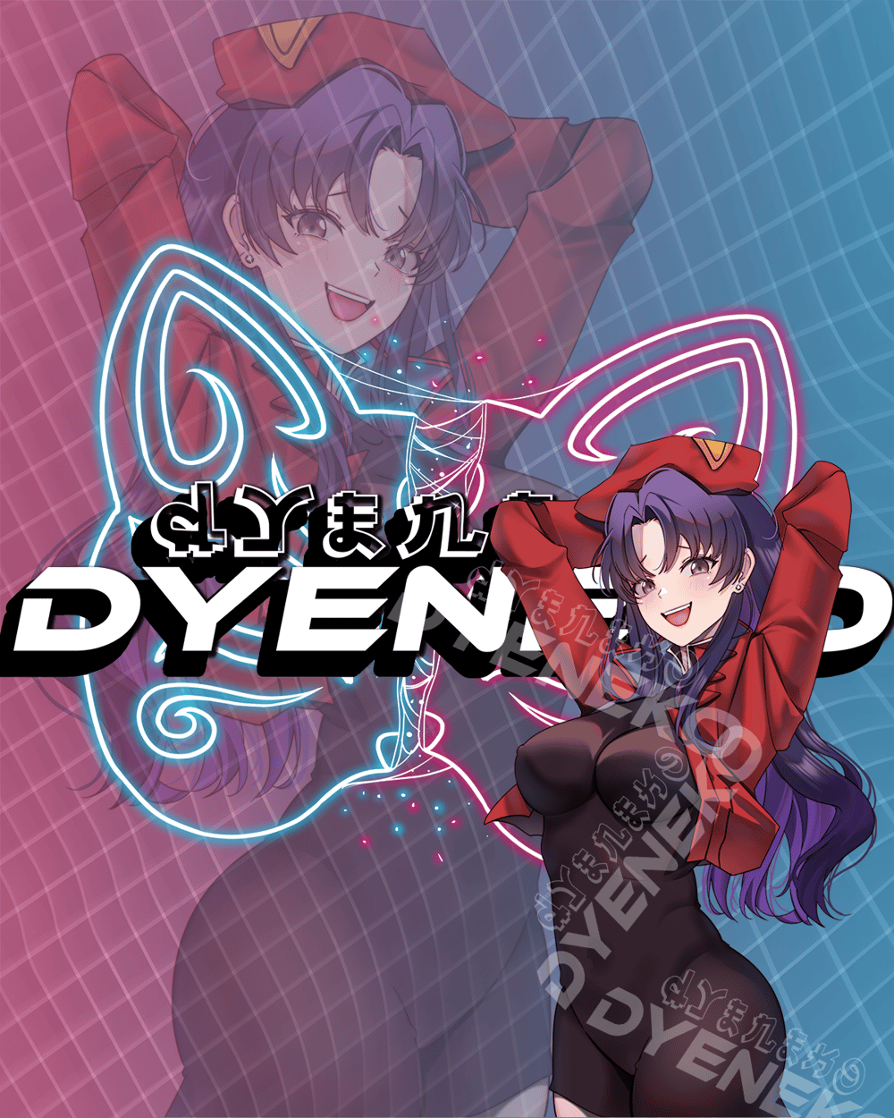 Misato Eva Stickers