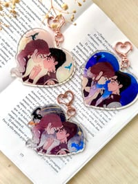 Image 1 of Llaveros XL edición corazones Literarios Liquidación.