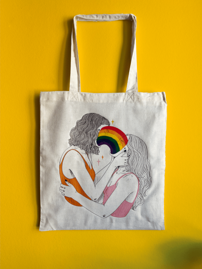 Rainbow – Jutebeutel Transferdruck