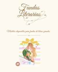 Image 1 of Preventa Fundas Literarias tamaños grandes y ebook.