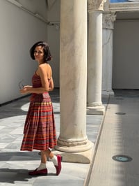 Image 5 of 1970s Lanvin hand woven fabric dress