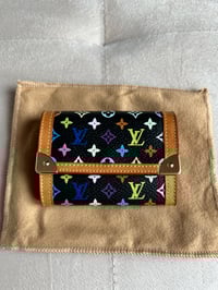 Image 1 of Louis Vuitton Takashi Murakami Multocolour Purse Black
