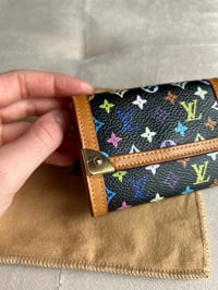 Image 2 of Louis Vuitton Takashi Murakami Multocolour Purse Black