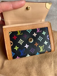 Image 10 of Louis Vuitton Takashi Murakami Multocolour Purse Black