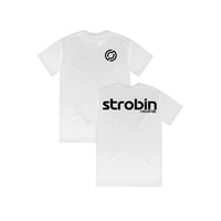 Strobin Records Tee (White)