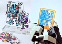 [Limited Pre-Order] IDW Rodimags Acrylic Stand Figure / Data Pad Acrylic Sheet