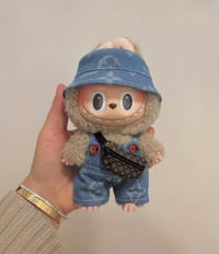 Image 1 of Handmade LV Inspired Denim Set - NO DOLL INCLUDED