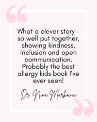 Image 4 of Ivy’s Allergies: A Story of Courage in the Classroom. Paperback version.