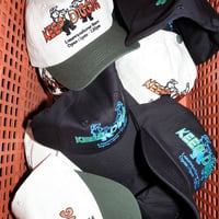 Image 4 of LW Keep Digging cap (Off White-Green)