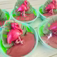 Image 2 of Pink Flamingo Domes
