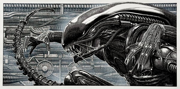 Image of Xenomorph (Original drawing)
