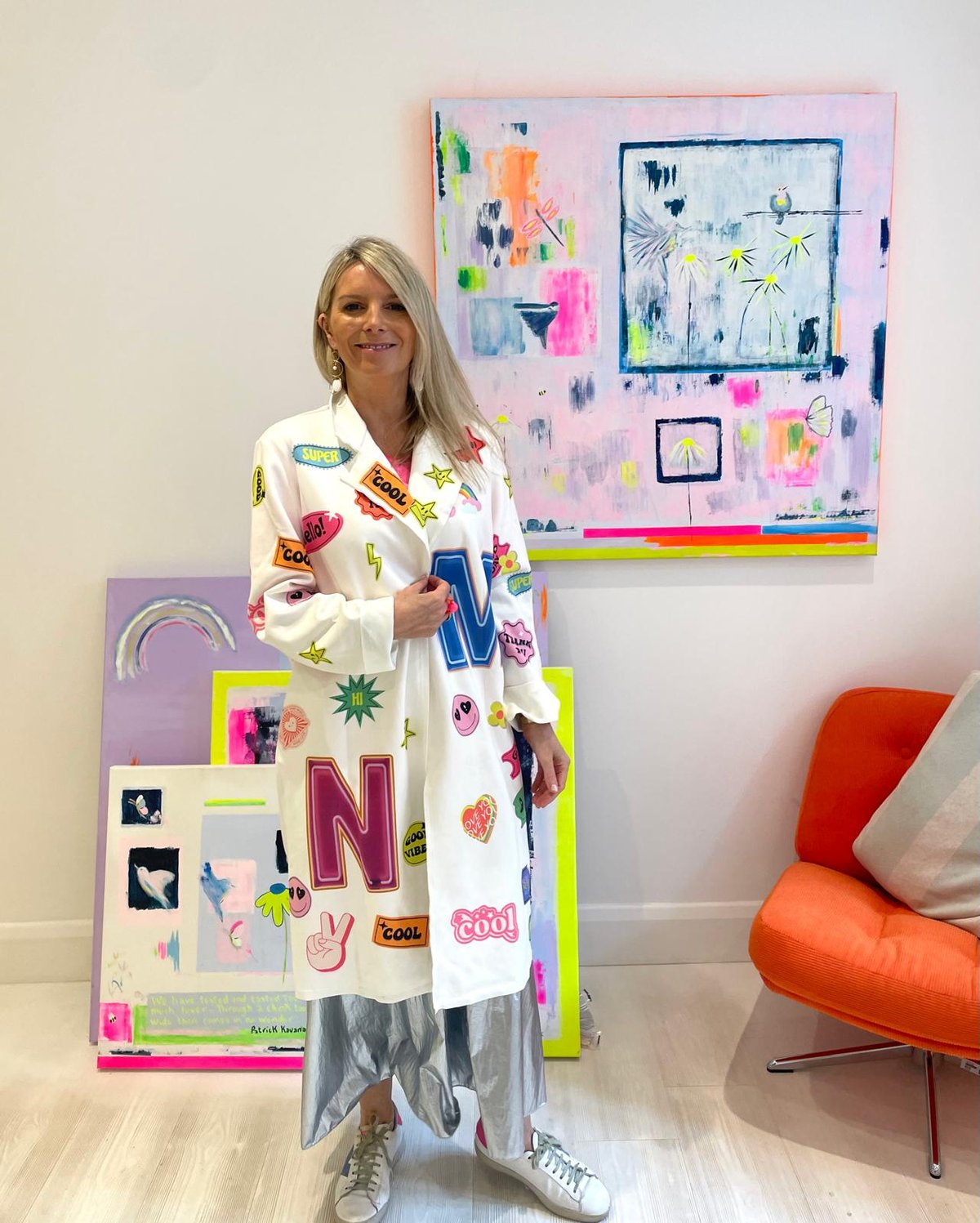 Image of Multicoloured Coat
