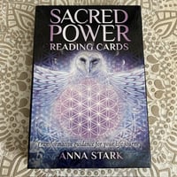 Image 2 of Sacred Power Reading Cards by Anna Stark (Pre-loved)