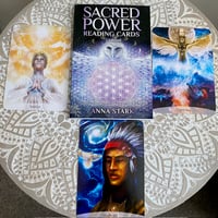Image 4 of Sacred Power Reading Cards by Anna Stark (Pre-loved)