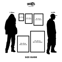Image 4 of Sneaker Poster Air Force 1 (White) x LV by Virgil Abloh 