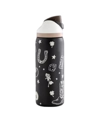 Image 1 of Owala “Good Luck, Black” 24 Oz./32 Oz. FreeSip™️ Water Bottle
