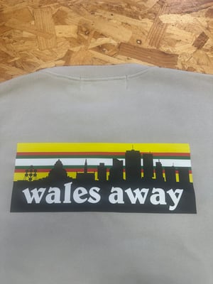 Image of ‘Wales Away’ in Brussels Authentic Unisex Sweatshirts 