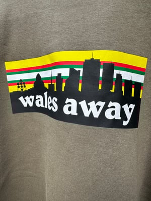 Image of ‘Wales Away’ in Brussels Authentic Unisex Sweatshirts 