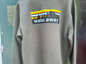Image of ‘Wales Away’ in Brussels Authentic Unisex Sweatshirts 