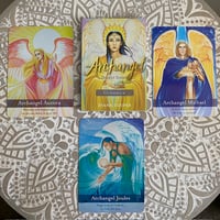 Image 4 of Archangel Oracle Cards by Diana Cooper (Pre-loved)
