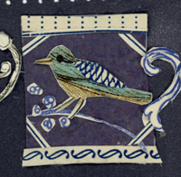 Image 4 of Six Birds ... Calling card original artwork