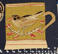 Image 5 of Six Birds ... Calling card original artwork
