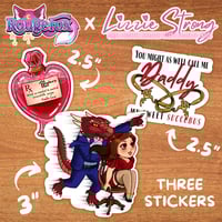 Lizzie Strong - The Dragos Assistant Sticker Pack