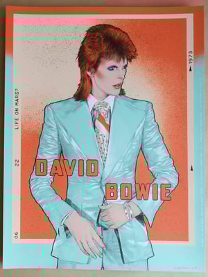 David Bowie - Life On Mars?  - Screenprint