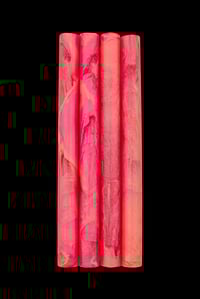 Image 1 of Fire On The Mountain / Maker's Blank. Pressure cast with Alumilite & pigment, dyes & holographics