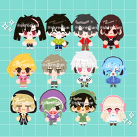 Image 2 of MEKAKUCITY ACTORS × KEYCHARM