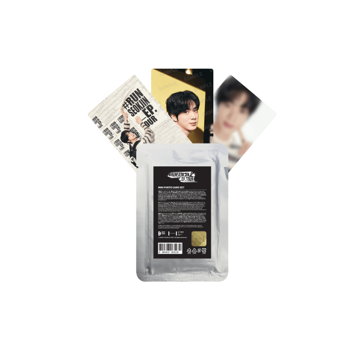 Image of [PRE-ORDER] BTS Jin ‘RUNSEOKJIN’ Tour Mini Photocard Set
