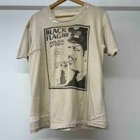 Image 1 of Black Flag 'Police Story' 80s M/L