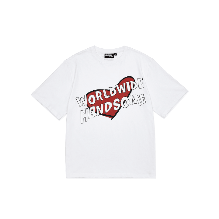 Image of [PRE-ORDER] BTS Jin ‘RUNSEOKJIN’ Tour T-Shirt (White)