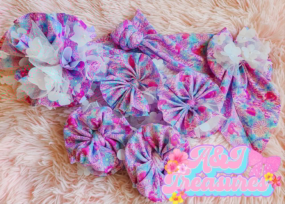 Image of Blue & Pink Barbie