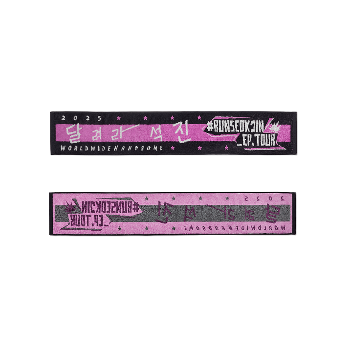Image of [PRE-ORDER] BTS Jin ‘RUNSEOKJIN’ Tour Slogan