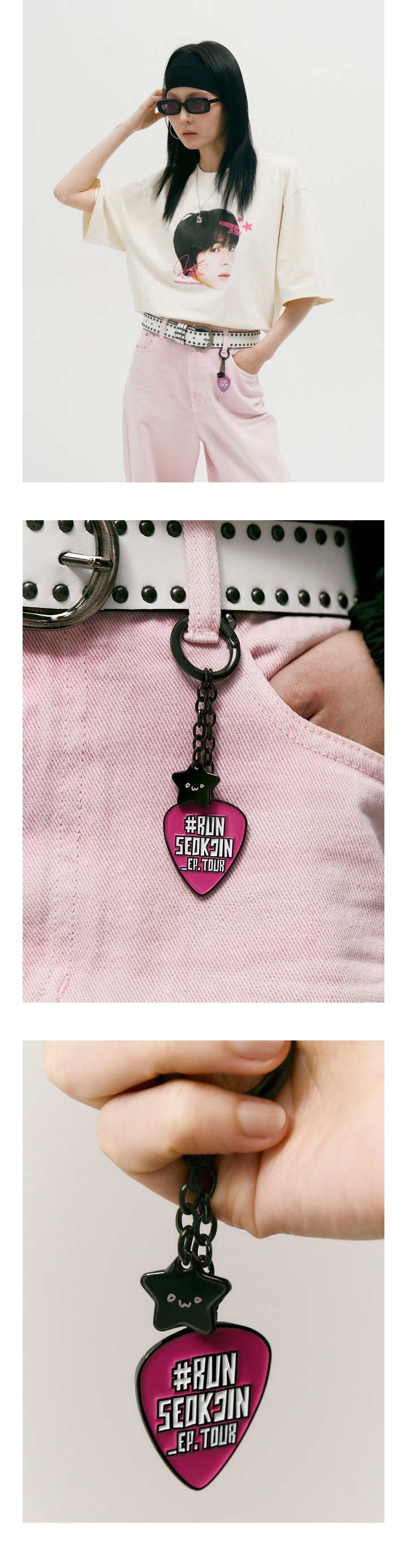 Image of [PRE-ORDER] BTS Jin ‘RUNSEOKJIN’ Tour Keyring