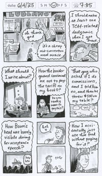 NEW! Daily Comic 6/4: Cheap TCAF Meal