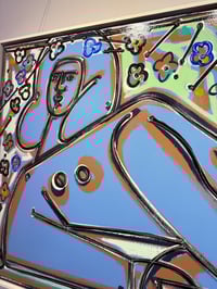 Image 7 of "Woman in Blue" by America Martin