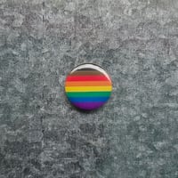 Image 4 of LGBTQ+ Pride Flag Magnet-Back Buttons