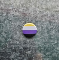 Image 9 of LGBTQ+ Pride Flag Magnet-Back Buttons