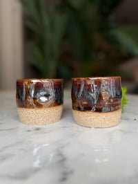 Image 2 of half-glaze indent matkas