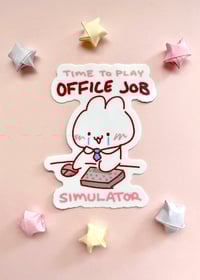 Image 3 of Job Simulator Vinyl Stickers