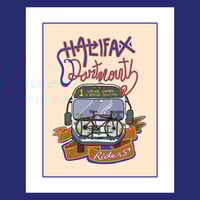 Image 1 of Halifax/Dartmouth Riders Poster (Cream)